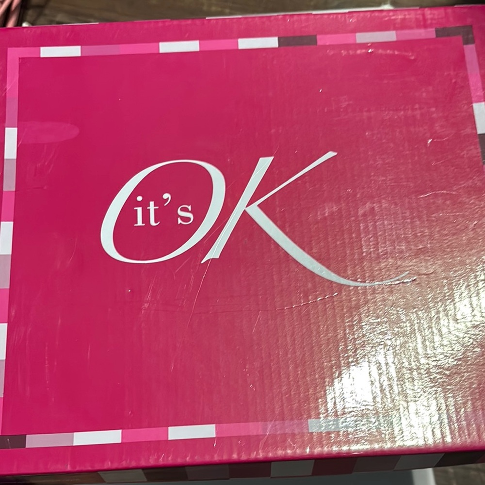 Pink 'It's OK' Decorative Box